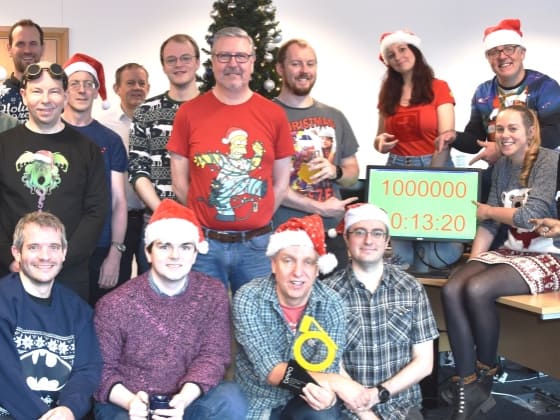 Bytesnap christmas 1 million seconds||||