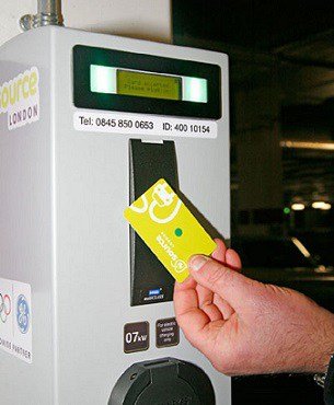 electric vehicle chargepost design