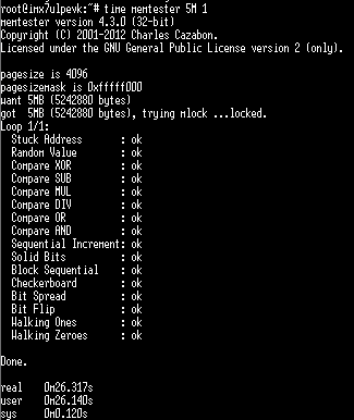 CPU/DDR Tests