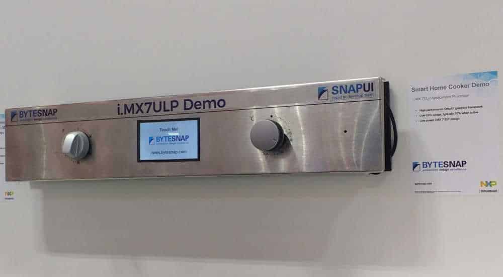 Embedded World 2019 - ByteSnap SnapUI demo
