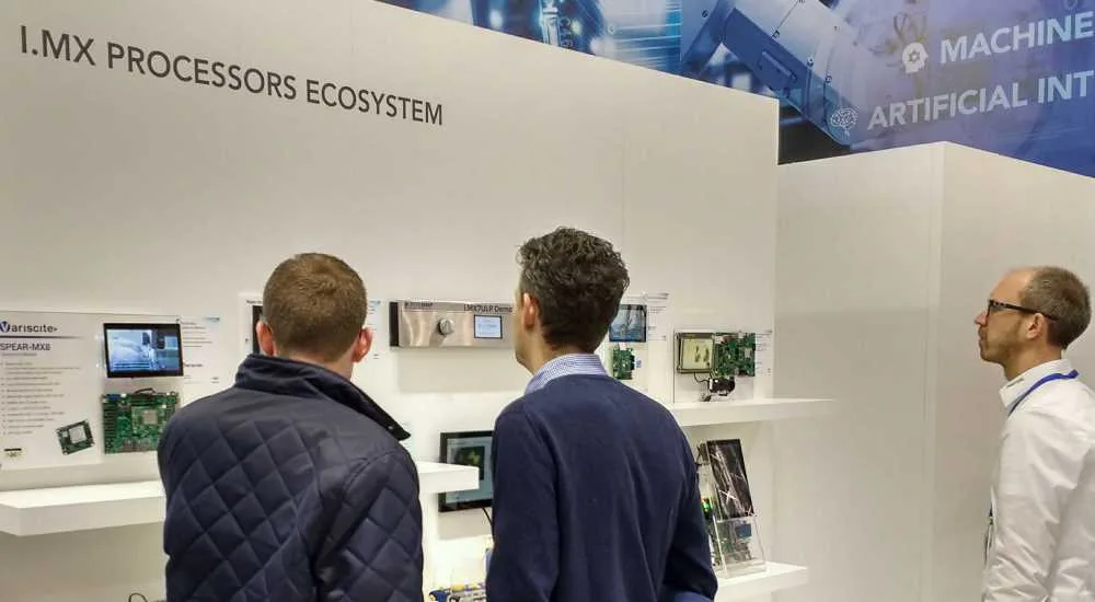 Embedded World 2019 - SnapUI Smart Cooker Demo on NXP Stand