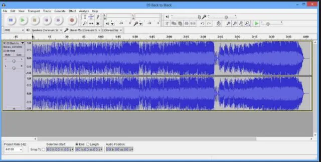 Free electronics design tools - Audacity