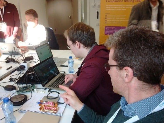 ByteSnap Engineers at PlugFest 2018|Plugfest 2018 - OCA|Charge post testing at Plugfest 2018||PlugFest 2018 - a review by ByteSnap