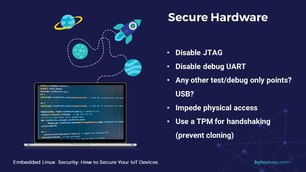 Linux security - secure hardware