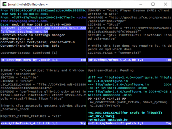 A sample of Yocto Code|||Flowchart showing the Project Development Process for Yocto|