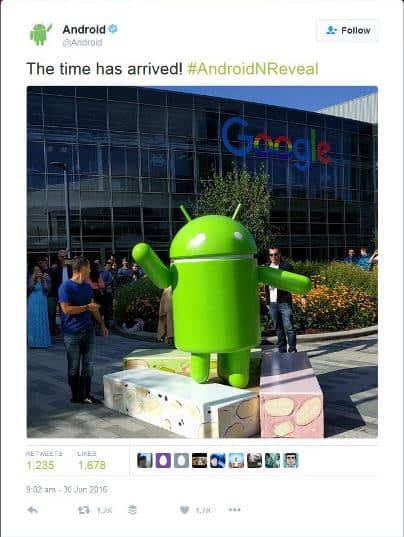 Android Nougat revealed