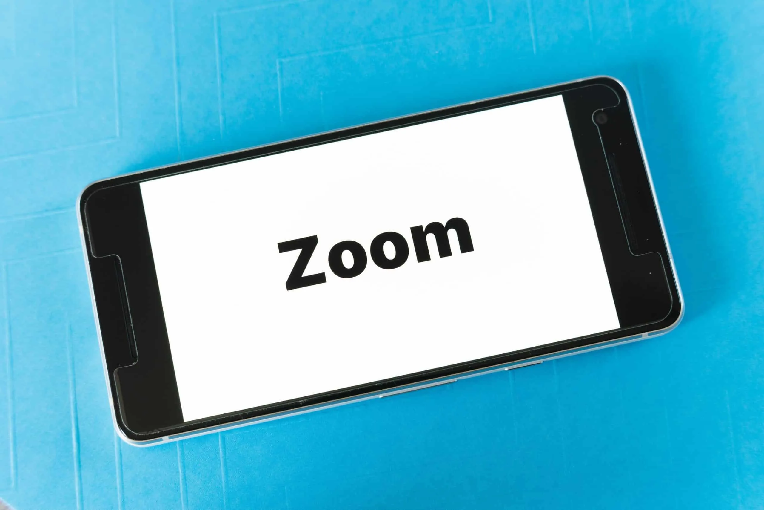 zoom video call when working from home
