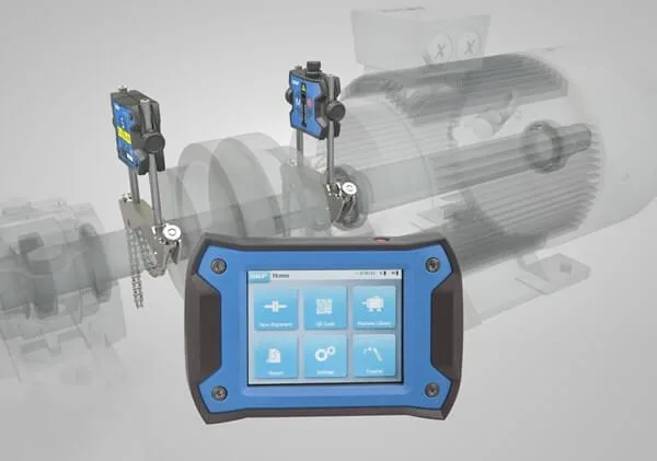 HMI - SKF shaft alignment tool using ByteSnap's SNAPUI