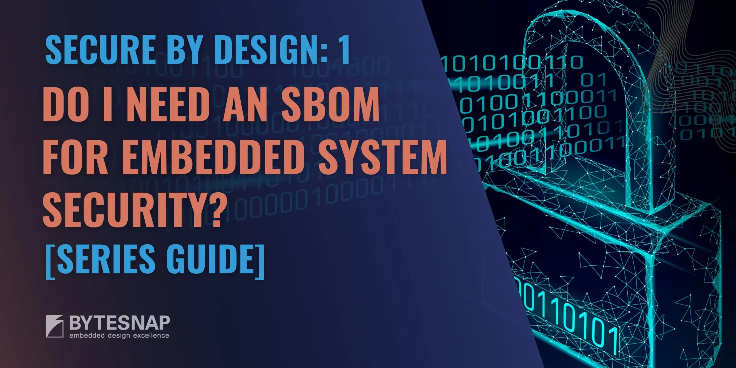 SBOM for Embedded System Security