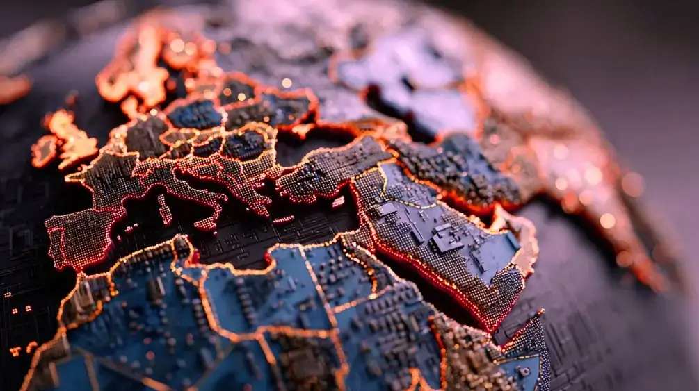 ATEX vs IECEX - pcb globe illustration
