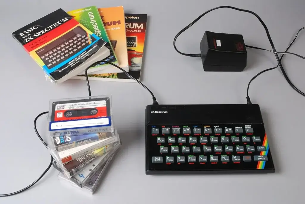 1982 ZX Spectrum & accessories. Credit: Museum Rotterdam