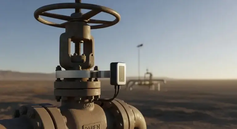 Energy Harvesting - remote sensor technology on pipeline concept