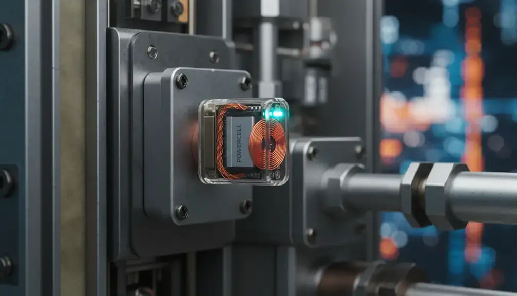 Bluetooth 6 channel sounding - premium industrial wireless sensor tag concept