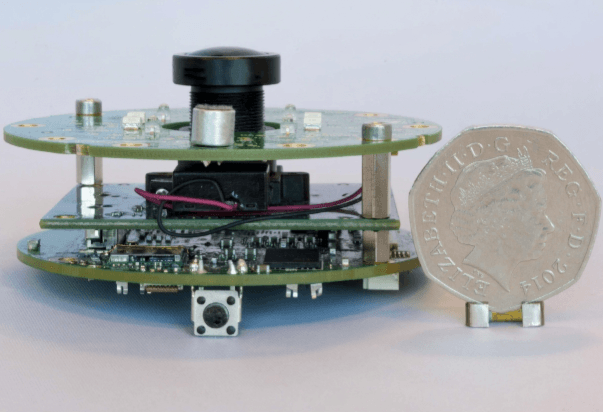 50p piece next to PCB boards_(c) ByteSnap Design